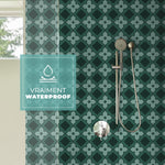 Piastrella adesiva Vinyl Way : 8 carreaux adhésifs 20x20cm Safa / Carreaux marocains  / vert / pour douche, murs, sol, cuisine, salle de bain… - n°4