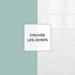 Piastrella adesiva Vinyl Way : 8 carreaux adhésifs 20x20cm Ciel / Couleurs unies / bleu / pour douche, murs, sol, cuisine, salle de bain… - n°5