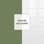 Piastrella adesiva Vinyl Way : 8 carreaux adhésifs 20x20cm Olive / Couleurs unies / vert / pour douche, murs, sol, cuisine, salle de bain… - n°5