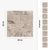 Carreau adhésif Vinyl Way : 8 carreaux adhésifs 20x20cm Jenny / Montréal / beige / pour douche, murs, sol, cuisine, salle de bain… - n°5