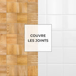 Carreau adhésif Vinyl Way : 8 carreaux adhésifs 20x20cm Palema / Bois / marron / pour douche, murs, sol, cuisine, salle de bain… - n°5