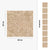 Carreau adhésif Vinyl Way : 8 carreaux adhésifs 20x20cm Dila / Osier / beige / pour douche, murs, sol, cuisine, salle de bain… - n°5