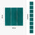 Piastrella adesiva Vinyl Way : 8 carreaux adhésifs 20x20cm Jehda / Zelliges Rectangles  / bleu / pour douche, murs, sol, cuisine, salle de bain… - n°5