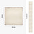 Carreau adhésif Vinyl Way : 8 carreaux adhésifs 20x20cm Floha / Monochrome Vintage / beige / pour douche, murs, sol, cuisine, salle de bain… - n°5
