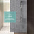 Piastrella adesiva Vinyl Way : 8 carreaux adhésifs 20x20cm Cléa / Marbre / gris / pour douche, murs, sol, cuisine, salle de bain… - n°6